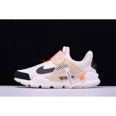 Nike Sock Dart Beyaz / Siyah Spor Ayakkabı Türkiye - ESXUCF71